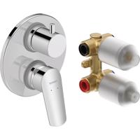 Badkraan Duravit No.1 Afbouwdeel Voor Inbouw Badkraan Met Omstel Delen Inclusief Inbouwdeel Chroom Duravit - thumbnail