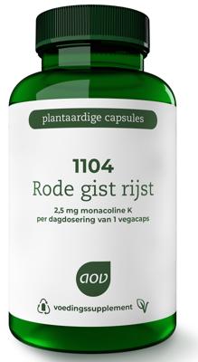 1104 Rode gist rijst extra 90 Vegetarische capsules