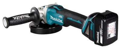Makita DGA521ZX1 Accu Haakse Slijper 125mm X-LOCK 18V Basic Body - thumbnail