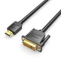 Adapter DVI naar HDMI Vention ABFBI Zwart 3 m - thumbnail