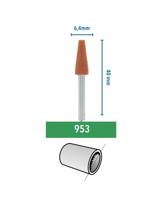 Dremel 953 Aluminiumoxide slijpsteen | Speer 6, 4 mm - 26150953JA - thumbnail