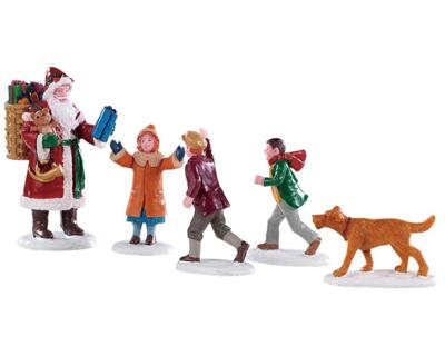 Lemax papa christmas! s/5 kerstdorp figuur type 5 2019