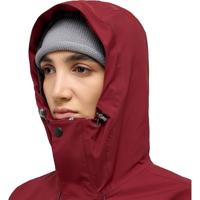 Haglofs Breeze Proof Hardshell Jas Dames Carmine Red L - thumbnail