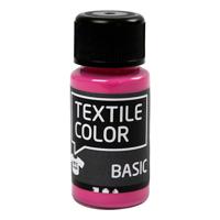 Creativ Company Textile color semi-dekkende textielverf - roze, 50ml - thumbnail