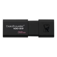 Kingston Technology DataTraveler 100 G3 USB flash drive 32 GB USB Type-A 3.2 Gen 1 (3.1 Gen 1) Zwart - thumbnail