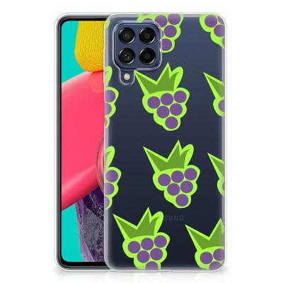 Samsung Galaxy M53 | Siliconen Case | Druiven