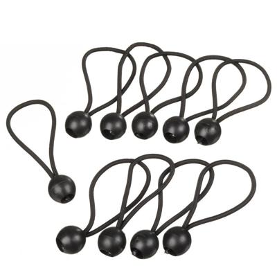 Nature band elastisch met kogelstoppers