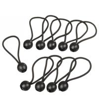 Nature band elastisch met kogelstoppers - thumbnail