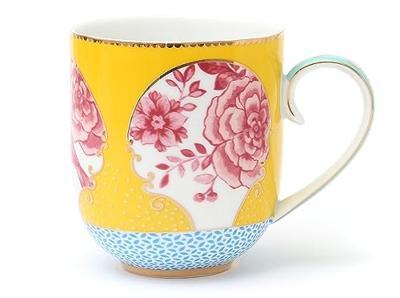 Pip Studio Royal Multi Mok Groot Geel Pip Studio Royal Multi Mok Groot Geel