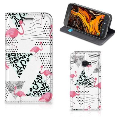 Samsung Galaxy Xcover 4s | Hoesje maken | Flamingo Triangle Samsung Galaxy Xcover 4s | Hoesje maken | Flamingo Triangle