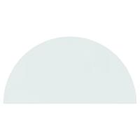 VidaXL Glasplaat voor open haard halfrond 1200x600 mm - thumbnail