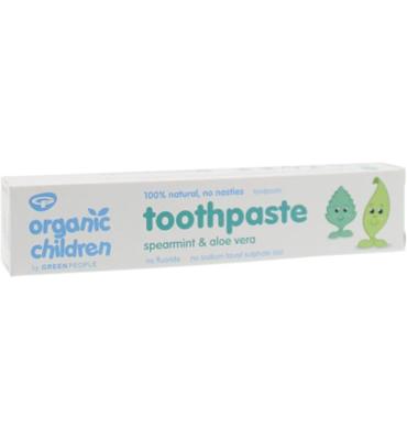Green People Tandpasta spearmint & aloe vera 50 Milliliter Green People Tandpasta spearmint & aloe vera 50 Milliliter