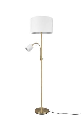 Trio VloerlampHotel messingfarbig - 403900208