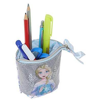 Schoolpennenzak Frozen Memories Blauw Wit 8 x 19 x 6 cm