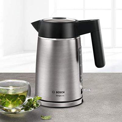 Bosch Haushalt TWK5P480 Waterkoker Aantal/Volume: 1.7 l RVS Bosch Haushalt TWK5P480 Waterkoker Aantal/Volume: 1.7 l RVS