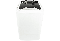 Salora WMR5350 wasmachine Vrijstaand Bovenbelading 4,6 kg 300 RPM A+ Zwart, Wit - thumbnail