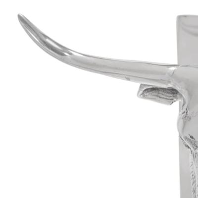 VidaXL Boekensteunen 2 pcs zilver 21,5 x 15,5 x 20 cm aluminium