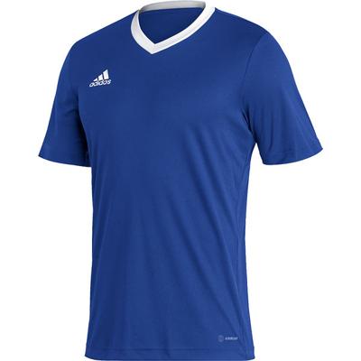 adidas Entrada 22 Voetbalshirt Blauw Wit
