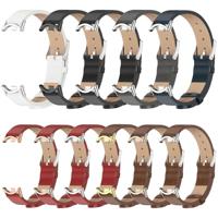 PU leren bandje - Zwart met zwarte aansluiting - Xiaomi Smart Band 8 & 9 - thumbnail