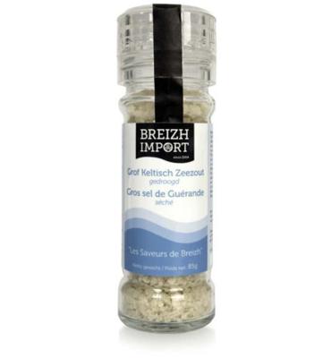 Breizh Import Grof keltisch zeezout gedroogd strooimolen 85 Gram