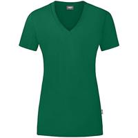 JAKO C6120D T-Shirt Organic Dames - Groen - 40 - thumbnail