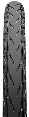 Continental buitenband contact plus city 47-622 (28x1.75) zwart reflex