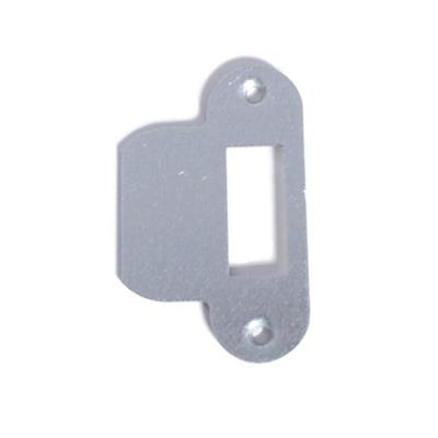 Nemef sluitplaat pa1255/12 verzinkt rond korte lip