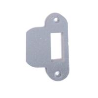 Nemef sluitplaat pa1255/12 verzinkt rond korte lip - thumbnail