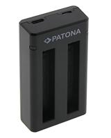 Insta360 One X2 Dual USB lader (Patona) - thumbnail