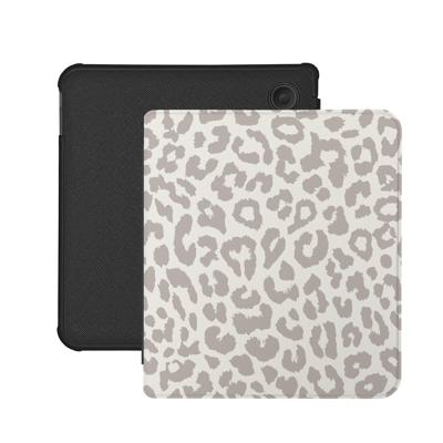 Lunso Kobo Libra Colour hoesje (7 inch) - Vegan Saffiano Leren Sleep Cover - Calm Serengeti