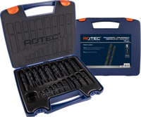 Rotec Spiraalborenset 1-10x0.5mm hss 170-delig - thumbnail