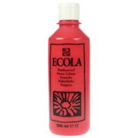 Talens Ecola plakkaatverf flacon van 500 ml, scharlaken - thumbnail