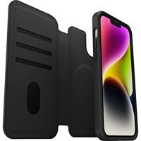 OtterBox Folio for MagSafe Apple iPhone 14 Plus Black - thumbnail