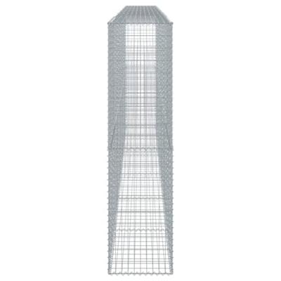 Schanskorf 600x50x200 cm gegalvaniseerd ijzer zilverkleurig