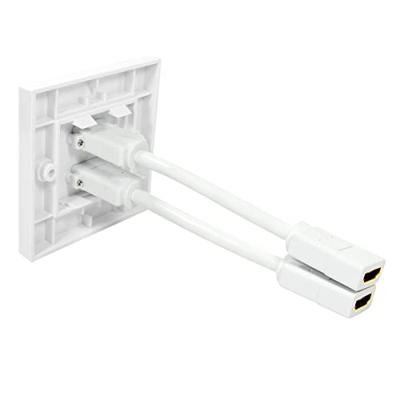 LogiLink AH0015 HDMI Adapter [1x HDMI-bus - 2x HDMI-bus] Wit