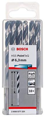 Bosch Accessories 2608577231 2608577231 Metaal-spiraalboor 6.4 mm 10 stuk(s)