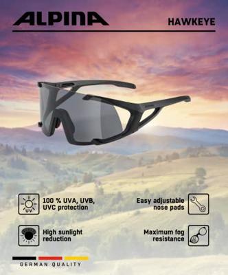 Alpina Hawkeye - Sports Glasses