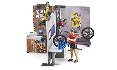 bruder bworld Fietsenwinkel speelfiguur bruder bworld Fietsenwinkel speelfiguur