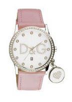 Horlogeband Dolce & Gabbana DW0009 Leder Roze 24mm Horlogeband Dolce & Gabbana DW0009 Leder Roze 24mm