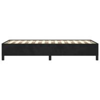 Bedframe fluweel zwart 90x190 cm - thumbnail