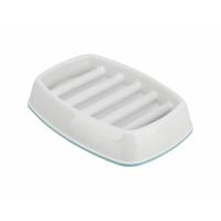 Trixie voerbak slowfeeding kunststof / tpr grijs - thumbnail