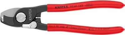 Knipex 95 41 165 Kabelschaar Geschikt voor (striptechniek) Aluminium- en koperkabel, een- en meerdraads 12 mm 35 mm²