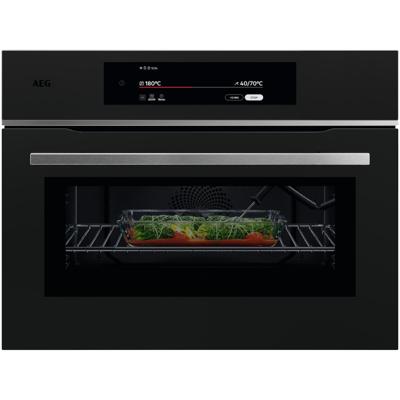AEG TKK8N821T Inbouw oven met magnetron Zwart