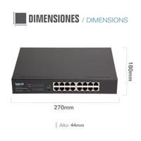 Schakelaar iggual IGG318324 Gigabit Ethernet - thumbnail