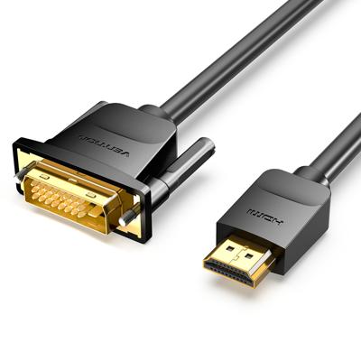 Adapter DVI naar HDMI Vention ABFBI Zwart 3 m - thumbnail