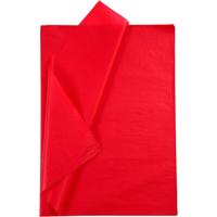 Creativ Company Tissuepapier rood 10 vellen 14 gr, 50x70cm - thumbnail