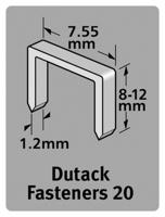 Dutack Niet serie 20 Cnk 8mm blister/1000 st. - 5011007 - thumbnail