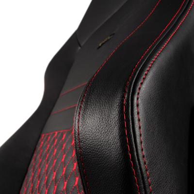 Noblechairs Hero echt leer zwart/rood