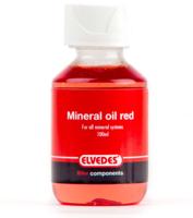 Elvedes Olie onderhoud mineraal olie uni alle remsystemen rood 100ml - thumbnail