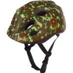 Kinderhelm Polisport Army S (52-56 cm) - met led verlichting